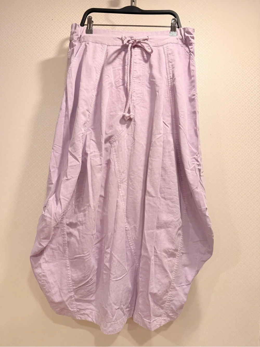 NWT Free People Willow Poplin Maxi Skirt in Pink Lavender Size M